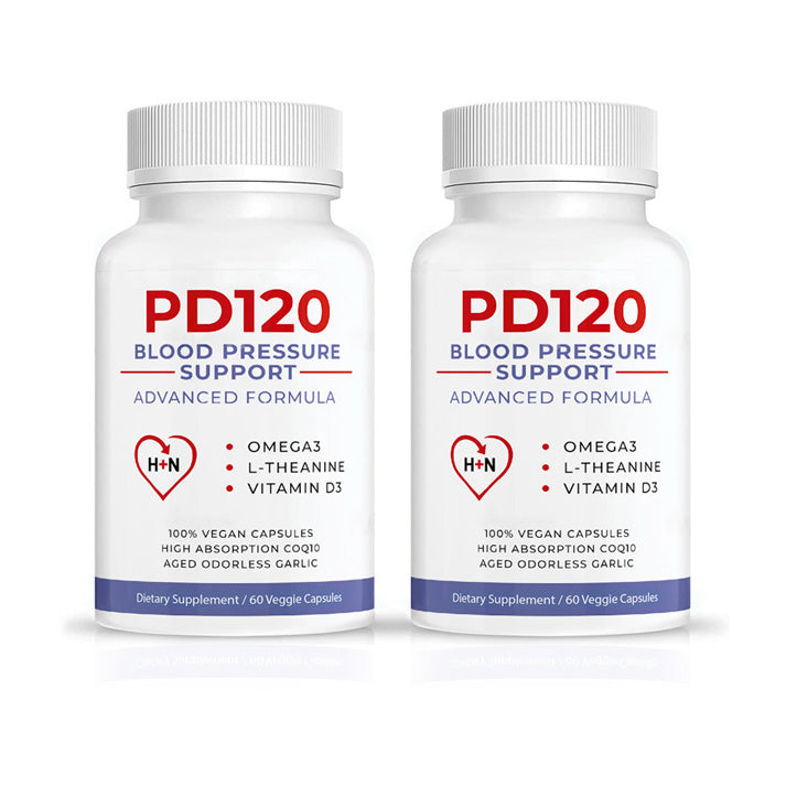 Blood Pressure PD120® Natural Supplement 2 Month Supply
