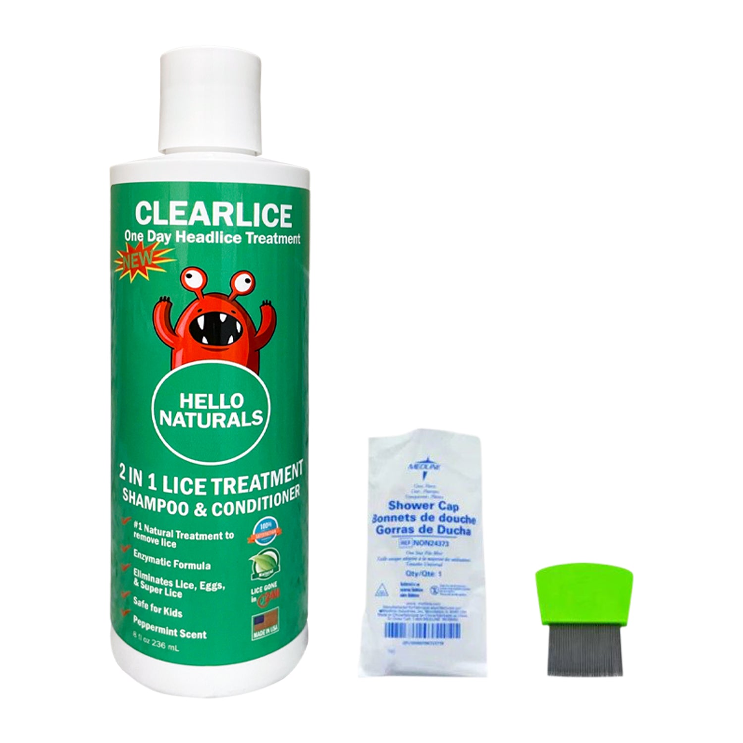 2 in 1 ClearLice Treatment Kit