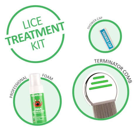ClearLice® 2-Pack Lice Treatment Kit - Fast, Natural, Family-Safe Solution