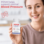 PD120 Helps Support normal blood pressure