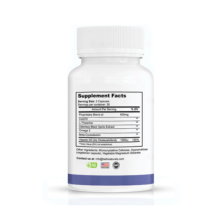 PD120 Supplements Facts 