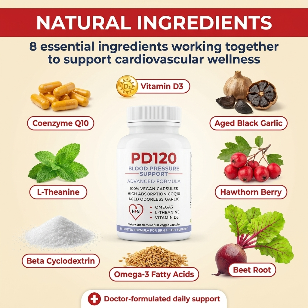 PD120 8 natural ingredients